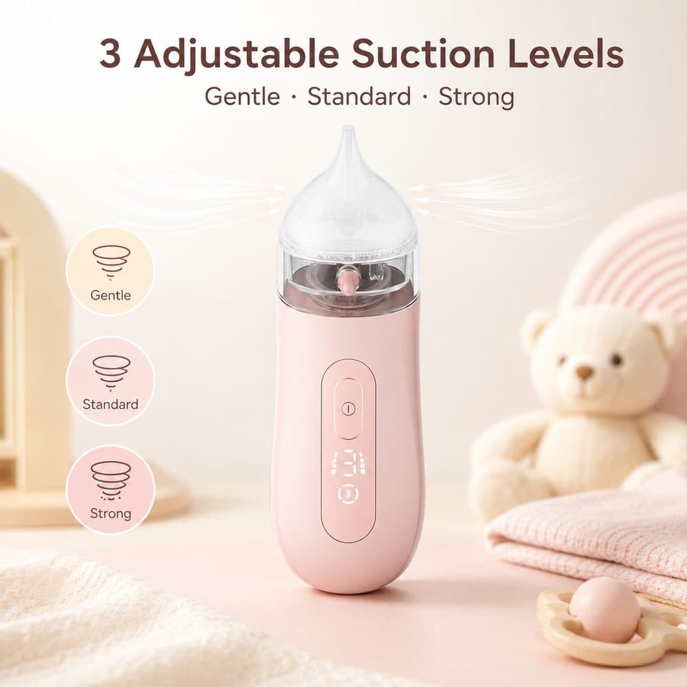 DQ30 電動ベビー用鼻水吸引器 — product photo 1