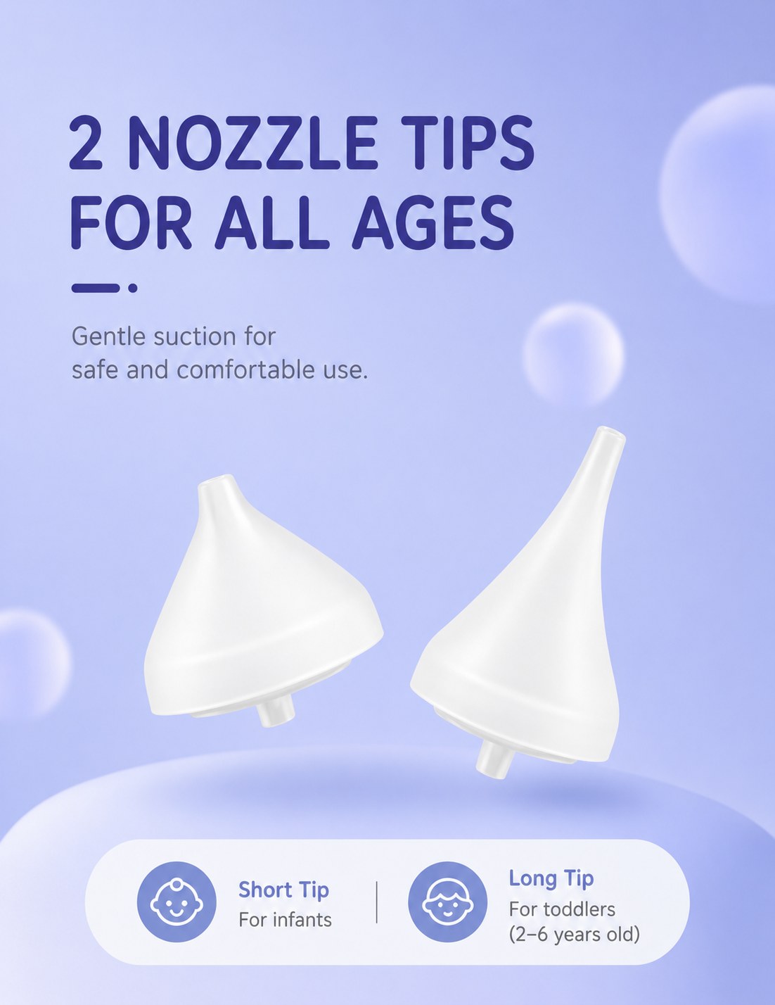 DQ20 전동식 영유아용 콧물흡입기 — features and specifications 1