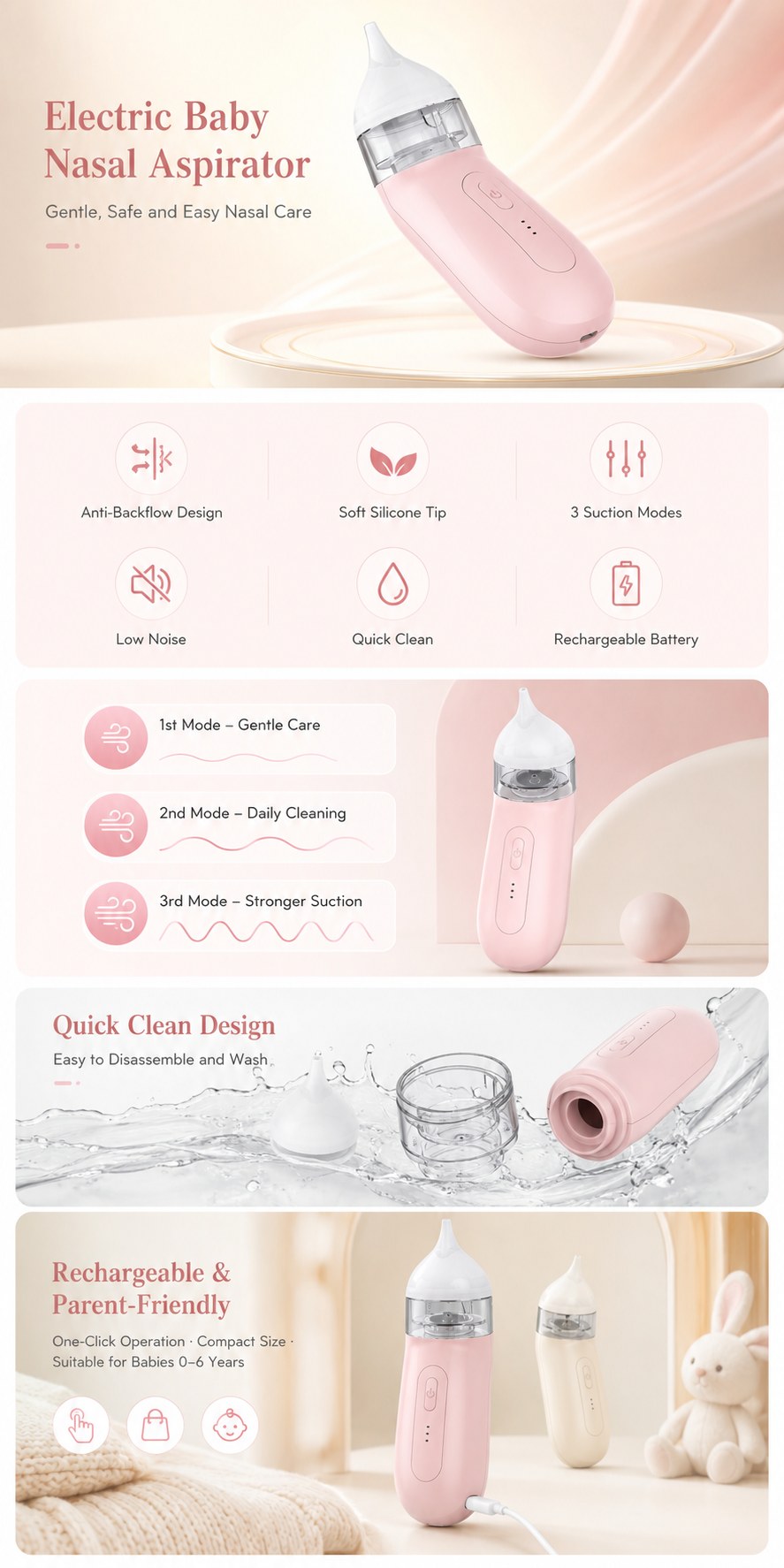 DQ29 Electric Baby Nasal Aspirator — features and specifications 4